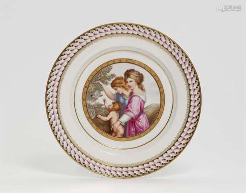 A Berlin KPM porcelain plate