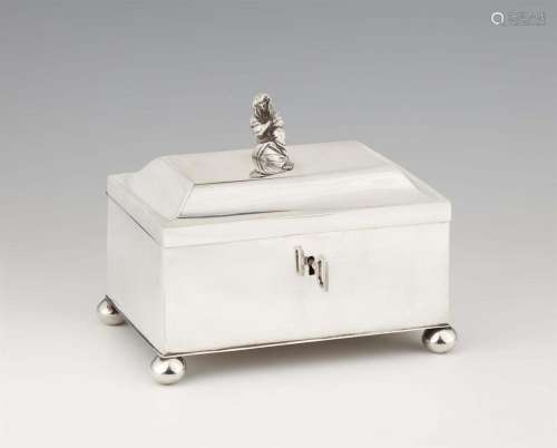 A Neoclassical Berlin silver sugar box