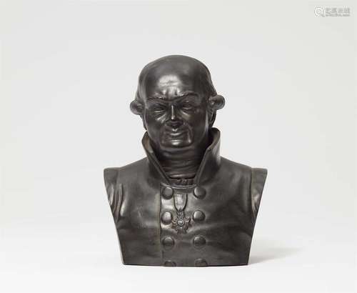 A cast iron bust of mining inspector Abraham Gottlob Werner