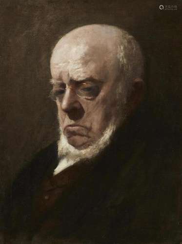 Unknown Artist 19th century, Portrait of Adolph von Menzel