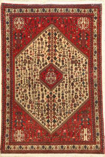 Abadeh, Persia, approx. 50 years, wool on cotton, approx. 16...
