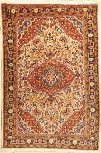 Saruk fine, Persia, approx. 50 years, wool on cotton, approx...
