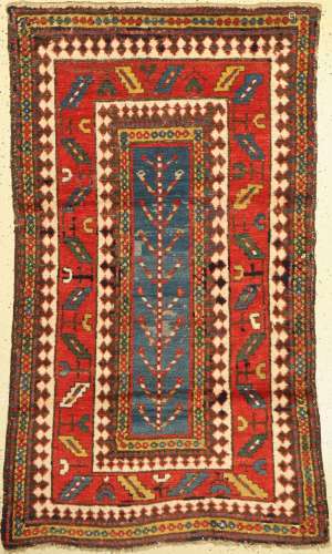 Kurdish village rug, Turkey, late 19th century, wool on wool...