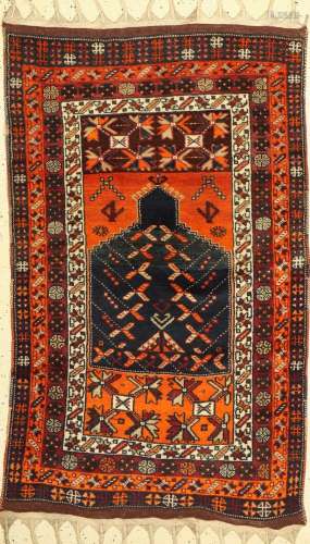 Yürük prayer rug, Turkey, around 1940, wool onwool, approx. ...