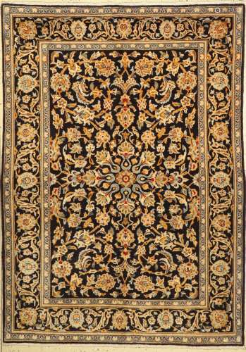 Kashan, Persia, approx. 50 years, wool on cotton, approx. 19...