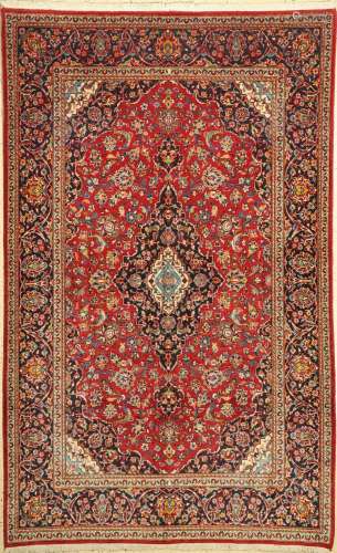 Kashan fine, Persia, approx. 50 years, wool oncotton, approx...