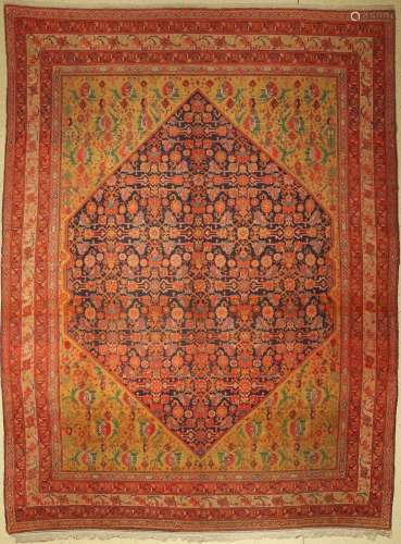 Antique Malayer, Persia, around 1910, wool on cotton, approx...