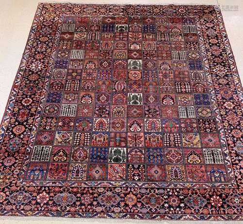 Bakhtiar palace carpet, Persia, around 1950, wool on cotton,...