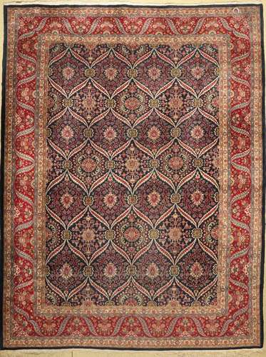 Ekbatan fine Persia, around 1960, wool on cotton, approx. 40...