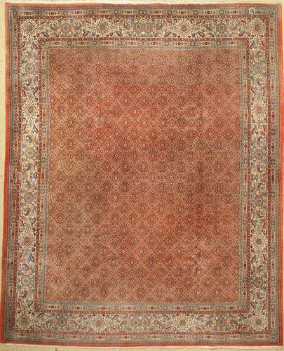 Moud fine, Persia, approx. 40 years, wool on cotton with sil...