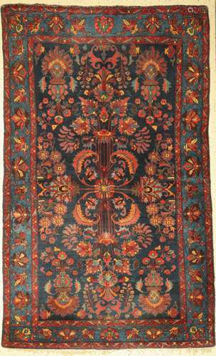 Hamadan antique, Persia, around 1900, wool on cotton, approx...