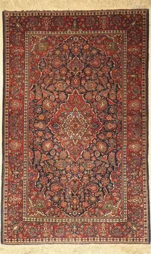 Kashan old, Persia, around 1930, wool on cotton, approx. 205...