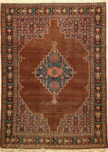 Senneh antique, Persia, around 1900, wool on cotton, approx....