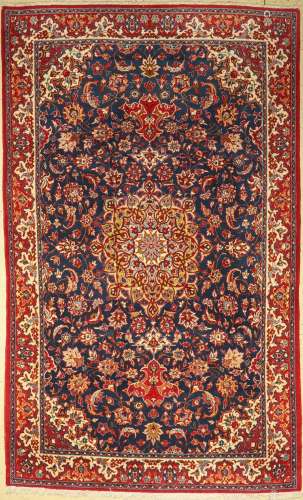 Najafabad, Persia, approx. 50 years, wool on cotton, approx....