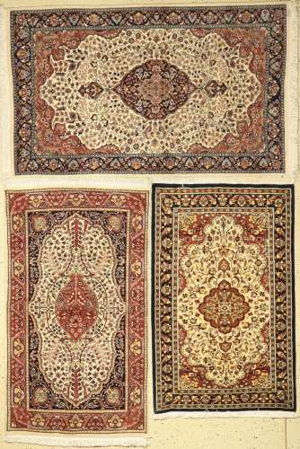 3 lots Lahor, Pakistan, approx. 40 years, woolon cotton, app...