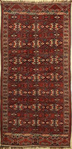 Yomuth antique, Turkmenistan, around 1900, wool on wool, app...