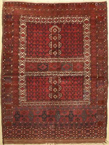 Ersari Engsi antique, Afghanistan, around 1920, wool on wool...