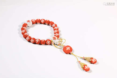 Coral Mala Beads