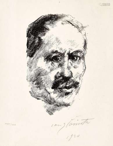 LOVIS CORINTH (1858 Tapiau/Ostpreußen - 1925 Zandvoort)