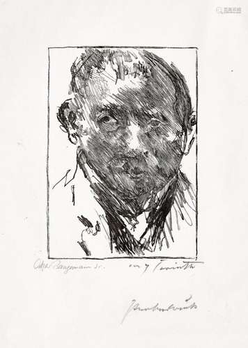 LOVIS CORINTH (1858 Tapiau/Ostpreußen - 1925 Zandvoort)