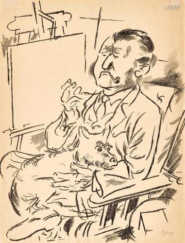 GEORGE GROSZ (1892 - 1959, Berlin)