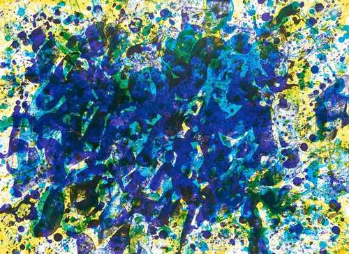 SAM FRANCIS (1923 San Mateo - 1994 Santa Monica)