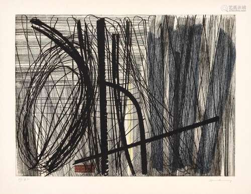 HANS HARTUNG (1904 Leipzig – 1989 Antibes)