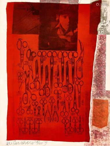 ROBERT RAUSCHENBERG (1925 Port Arthur/TX - 2008 Captiva Isla...