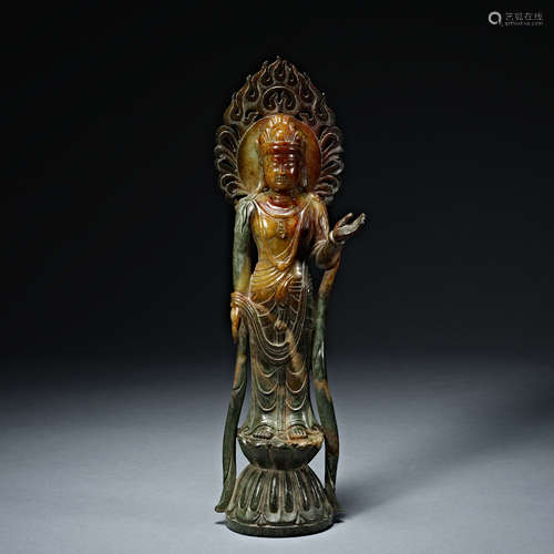 Tang Dynasty,  Jade Guanyin