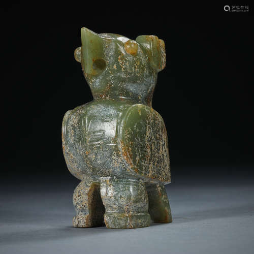 Western Zhou Dynasty, jade human type, Jade