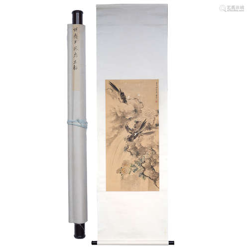 Qing Dynasty, YUN SHOU PING, Flowers and Birds