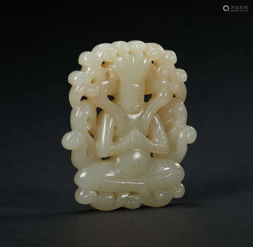 Qing Dynasty, Hetian jade, Jade Card