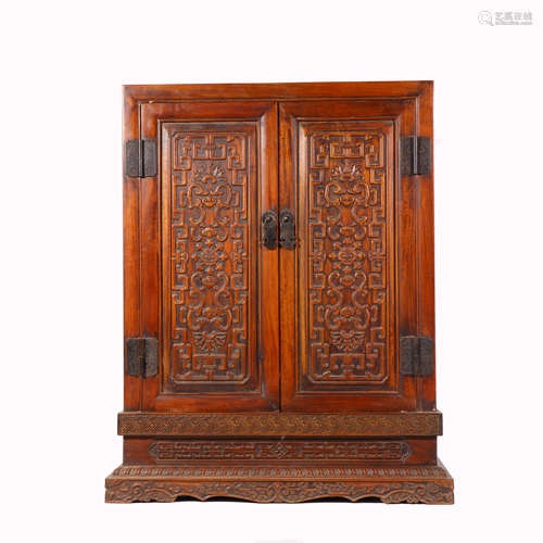 Qing Dynasty, Huanghuali Wood, Box