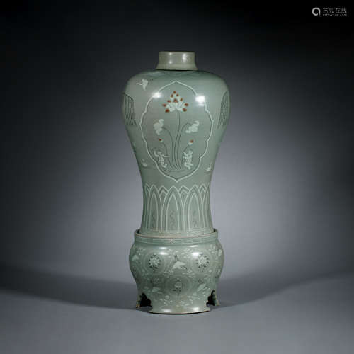 Song Dynasty,  Goryeo celadon, Bottle