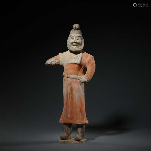 Tang Dynasty,  Pottery,  Hu people