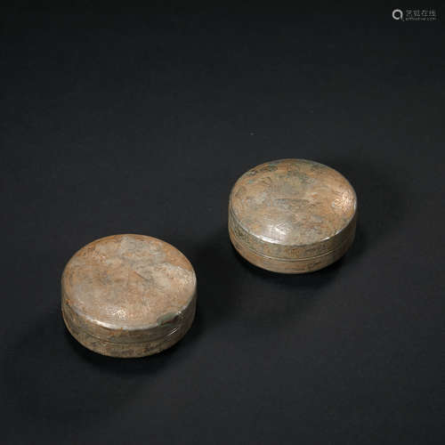 Tang Dynasty,  Silver Box