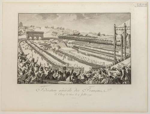 FÊTE DE LA FÉDÉRATION 14 Juillet 1790 : « Fédération général...