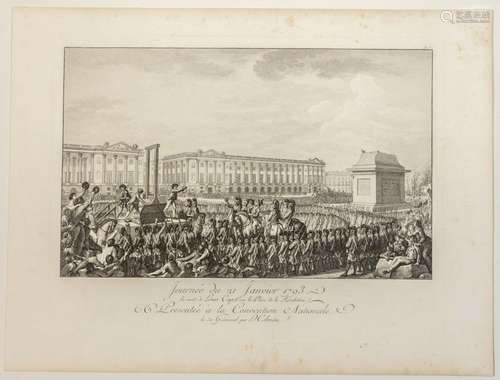 EXÉCUTION DE LOUIS XVI « Journée du 21 Janvier 1793