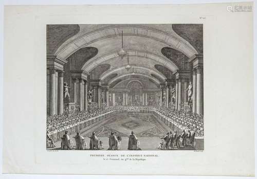 INSTITUT DE FRANCE. « Première séance de L’Institut National...