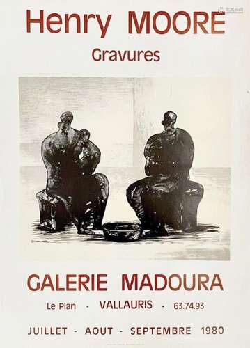 Henry Moore Gravures Galerie Madoura Le Pan Vallauris Juille...