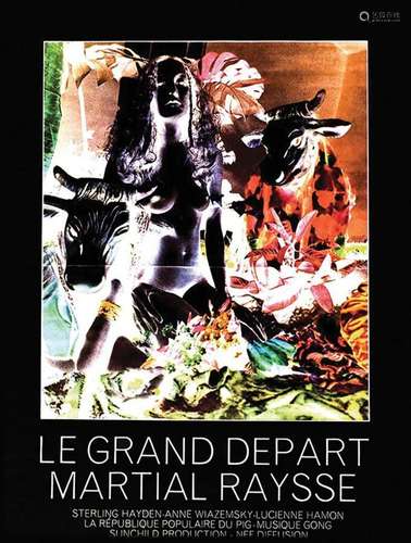 Le Grand Départ - Martial RaysseSaint  Martin  Paris  1 Affi...