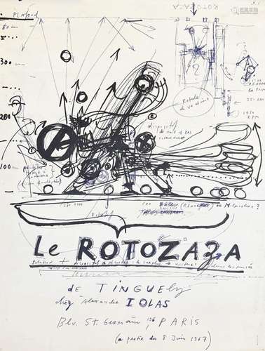 Le Rotozaza 1967  De Tinguely chez Alexander IolasMourlot   ...