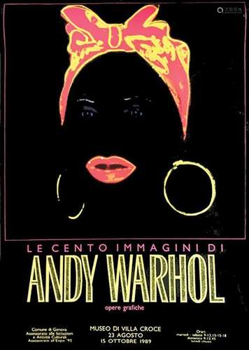 Le Cento Immagini di Andy Warhol Opera Grafiche Museo di vil...