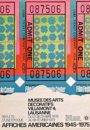 Affiches Américaines de 1845 1975 Warhol - Musée des Arts Dé...