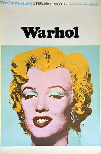 Warhol Marilyn Monroe The Tate GalleryHilingdon Press  Uxbri...