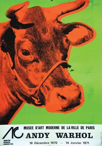 Red Cow -Andy Warhol - Musée d'Art Moderne de la Ville de Pa...