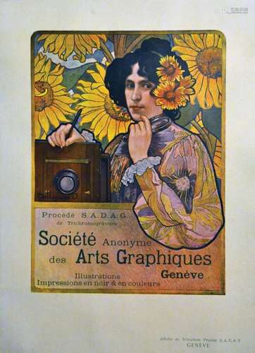 Société anonyme des arts graphiques,à GenèveSadag  Geneva   ...