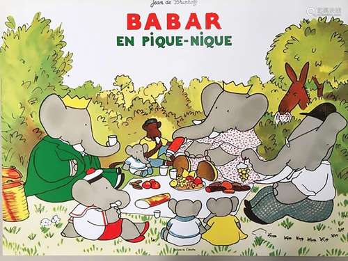 Babar en Pique - NiqueEditions du Désastre    1  Affiche  No...