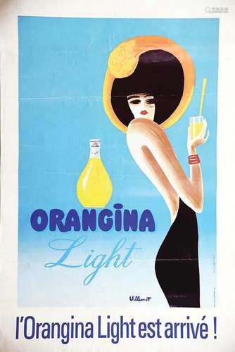 Orangina LightPublicis Etoile  Paris  1  Affiche  Non-Entoil...