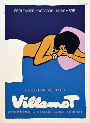 Villemot - Exposition d'Affiches Centre Municipal de L'Affic...